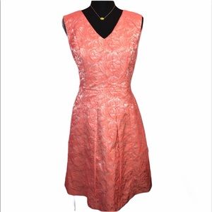 3/$20ELLEN TRACY coral dress